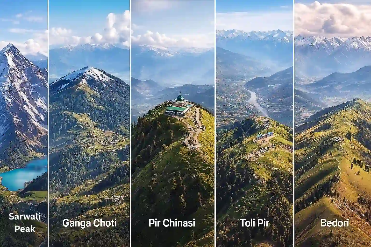 Azad Jammu & Kashmir Mountains of Mist and Himalayan Light