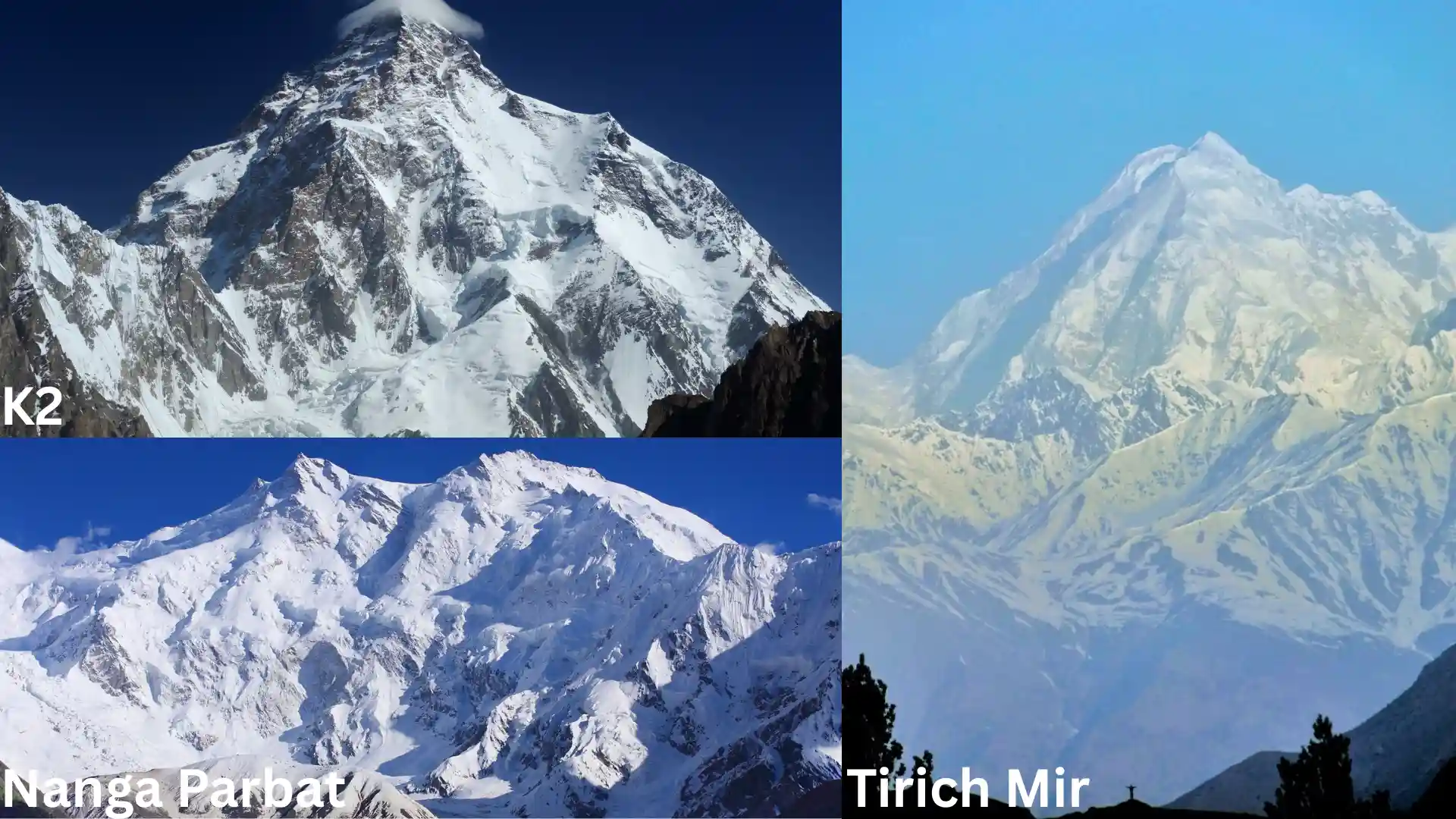 Mountains of Pakistan Peaks & Regions Guide tirich Mir, Hindu Kush, Nanga Parbat, Karakoram