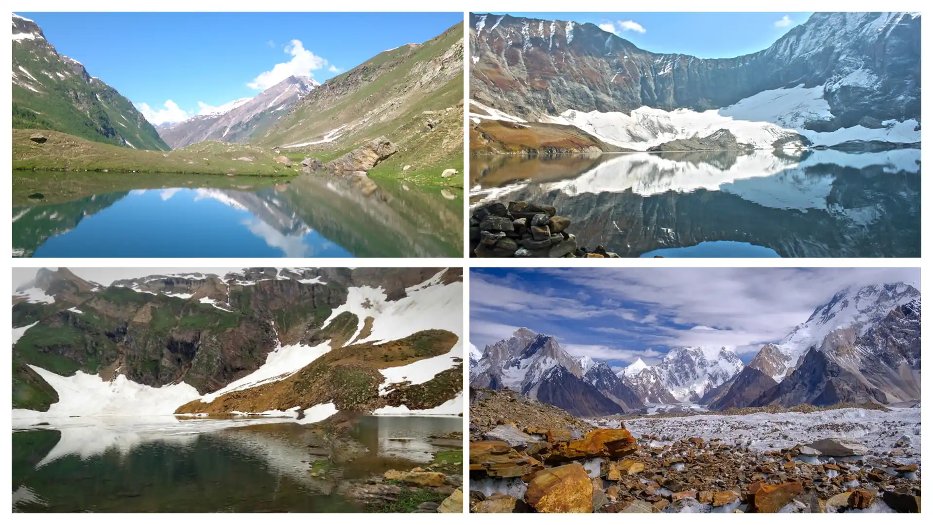 Glaciers of Kashmir