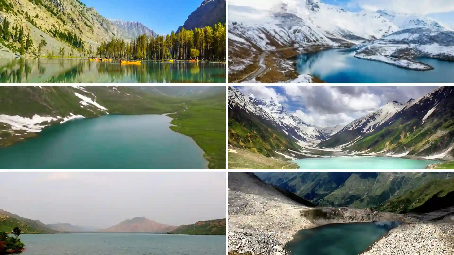 Lakes of Khyber Pakhtunkhwa