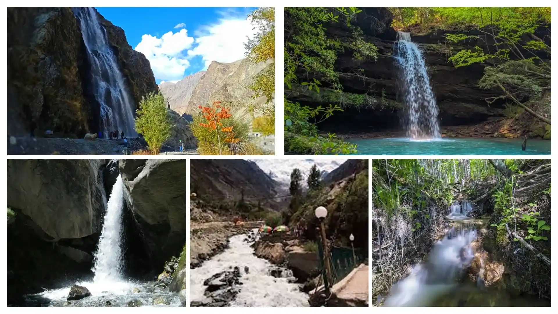Waterfalls of Gilgit-Baltistan